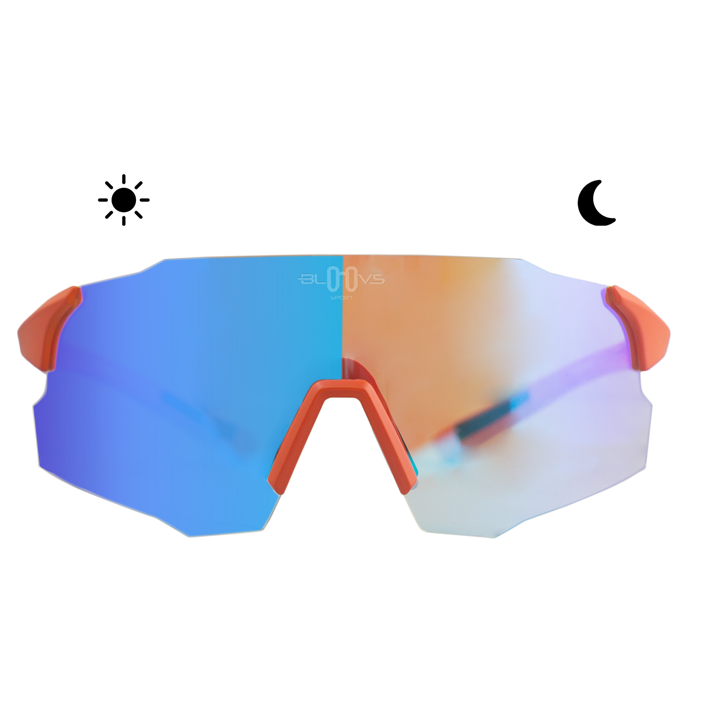 STELVIO MATTE ORANGE BLUE PHOTOCHROMIC