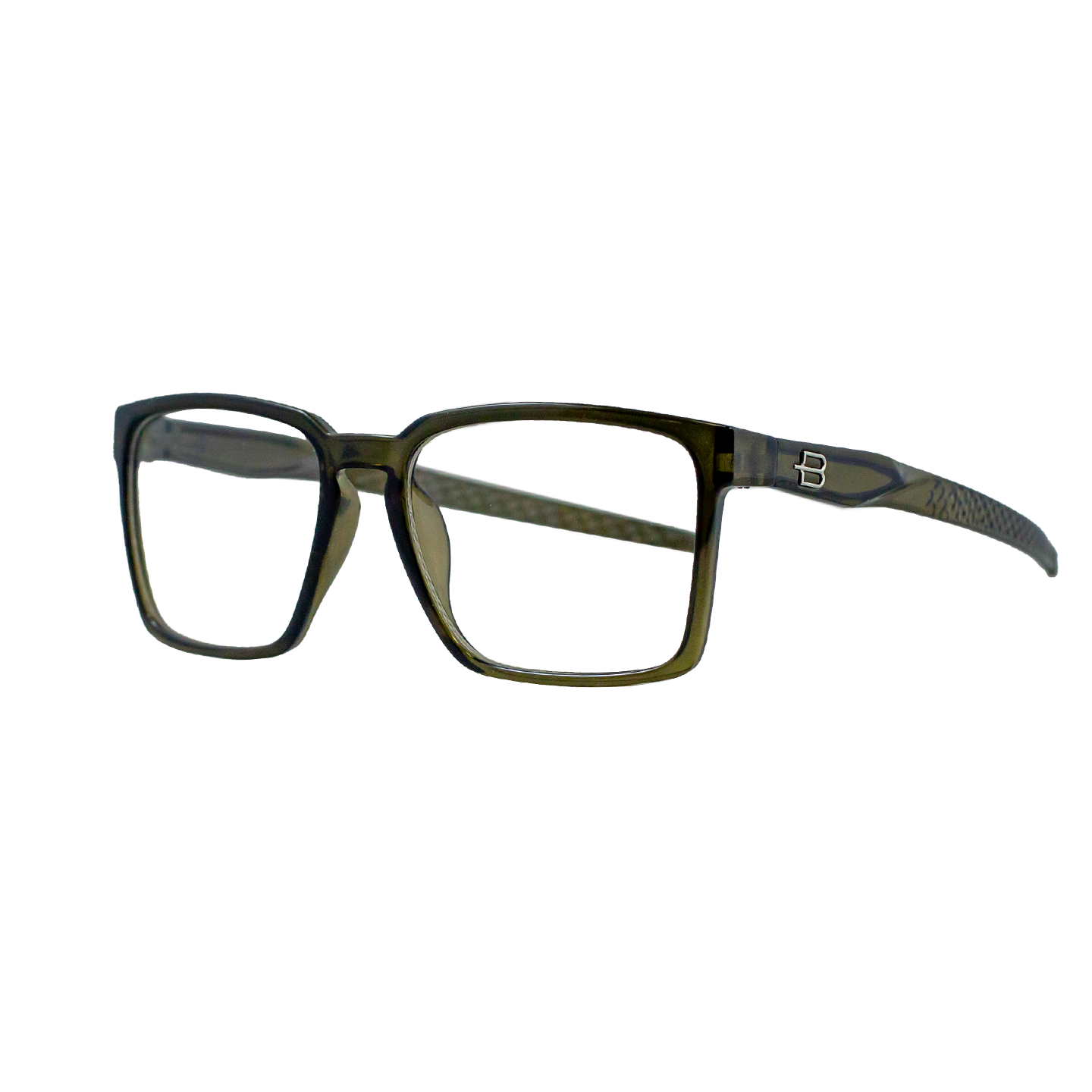 Optical Prescription Care Vission Eyeglasses SAO PAULO CRYSTAL DARK GREEN Bloovs Eyewear