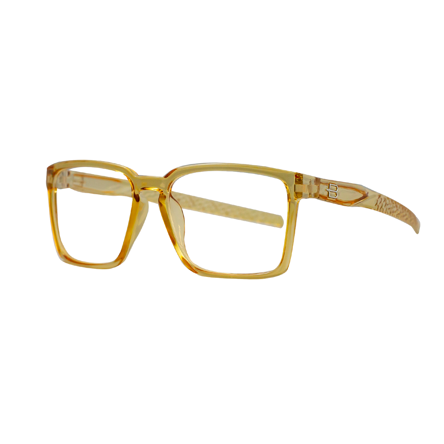 Optical Prescription Care Vission Eyeglasses SAO PAULO CRYSTAL YELLOW Bloovs Eyewear