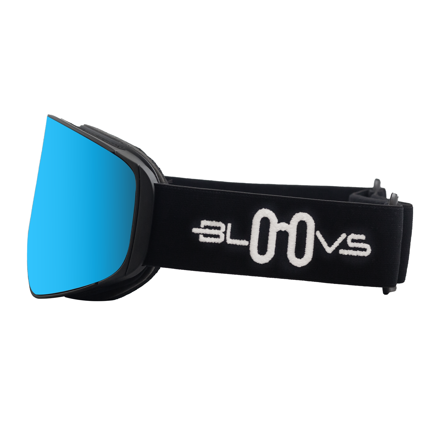 Performance Ski and Snow Goggles ASPEN MATTE BLACK BLUE Bloovs Eyewear
