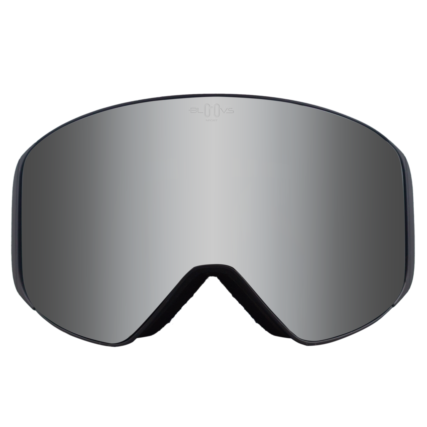 Performance Ski and Snow Goggles ASPEN MATTE BLACK SILVER Bloovs Eyewear