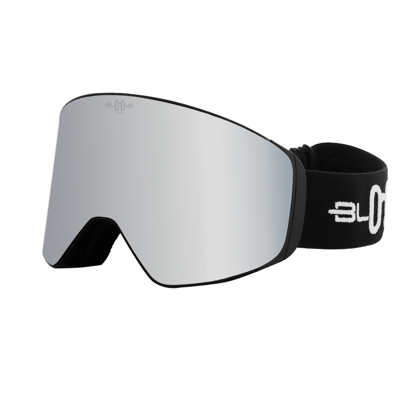 Performance Ski and Snow Goggles ASPEN MATTE BLACK SILVER Bloovs Eyewear