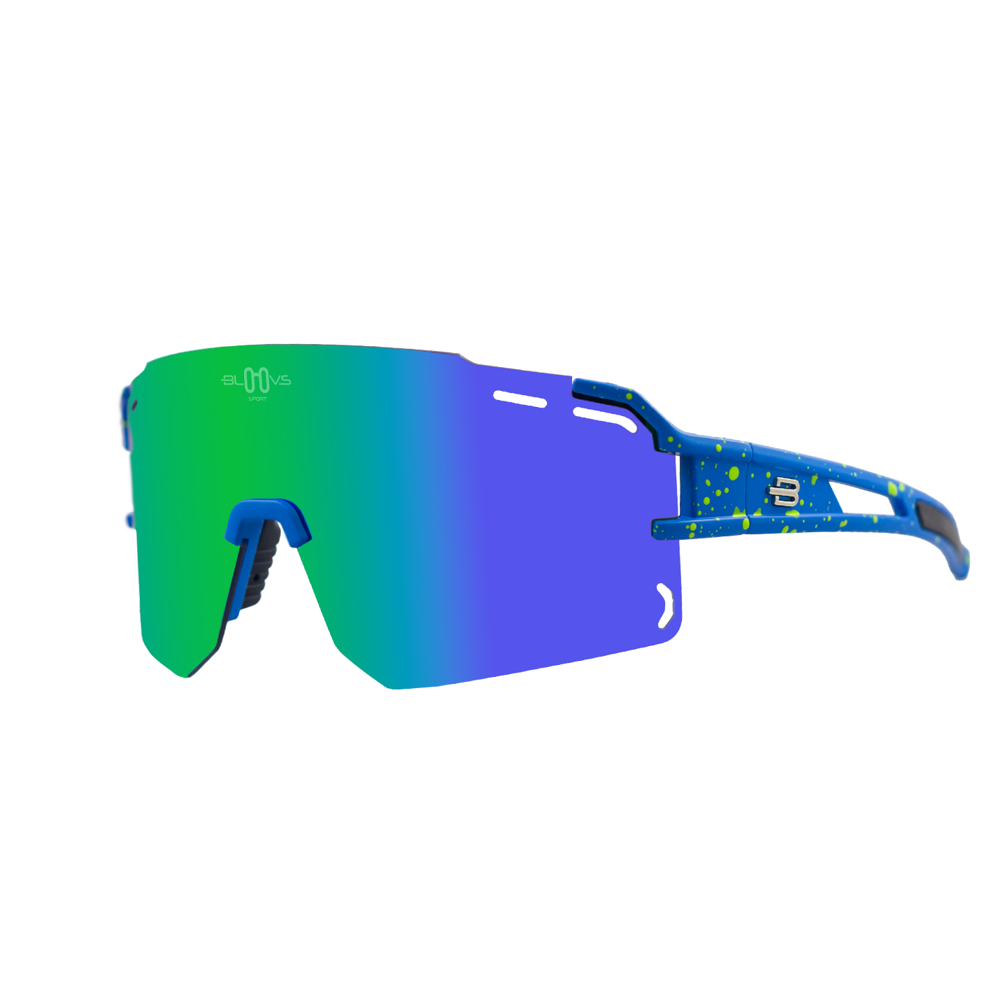 Performance Sport Sunglasses TROMSO DARK BLUE DROP Bloovs Eyewear