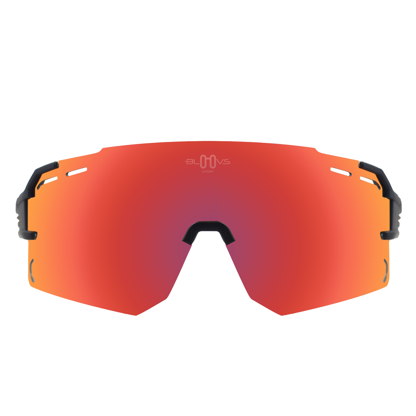 Performance Sport Sunglasses TROMSO MATTE BLACK Bloovs Eyewear