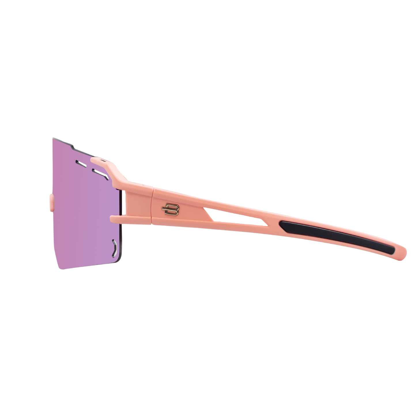 Performance Sport Sunglasses TROMSO MATTE PINK Bloovs Eyewear
