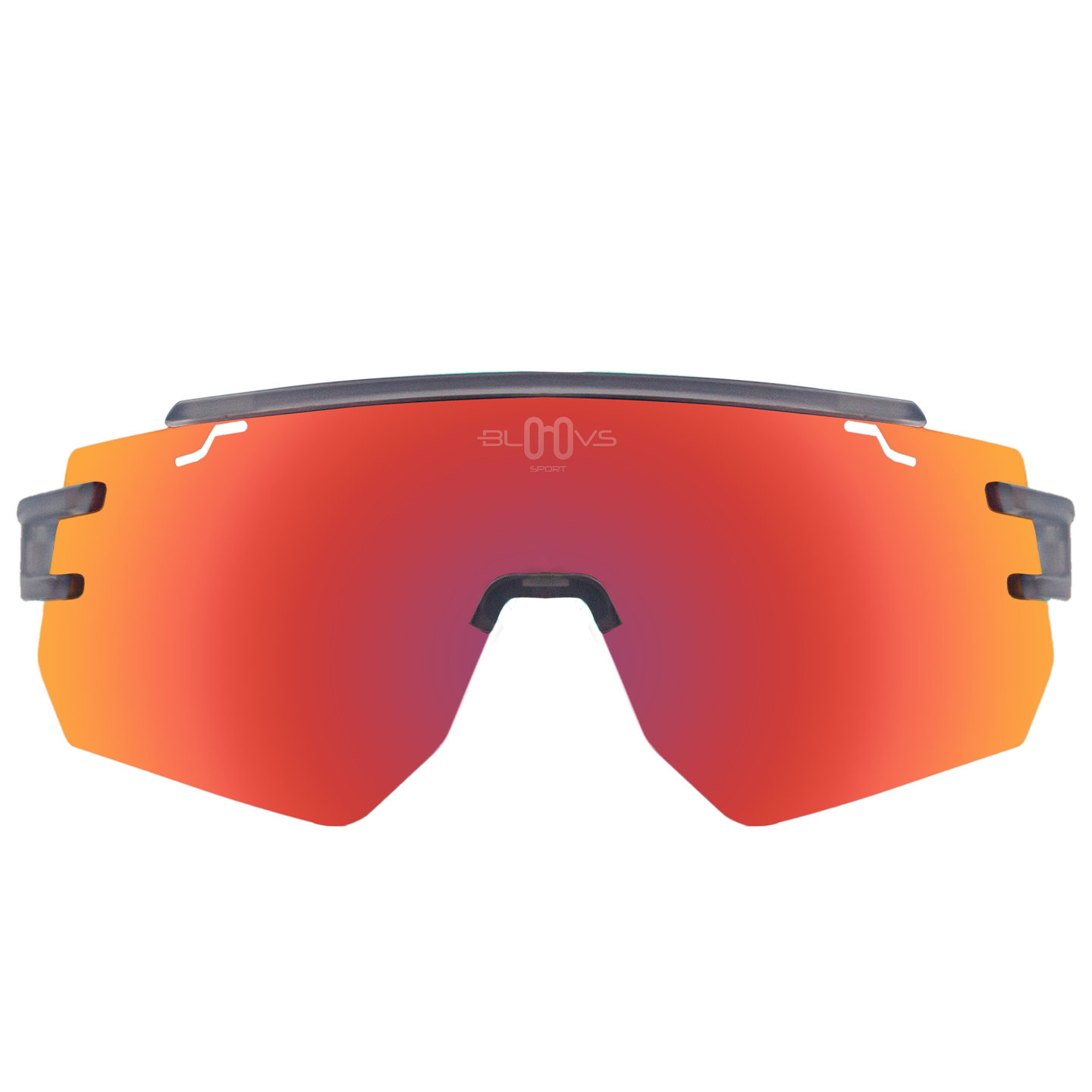 Performance Sport Sunglasses GALIBIER CRYSTAL GRAY RED MODEL Bloovs Sport