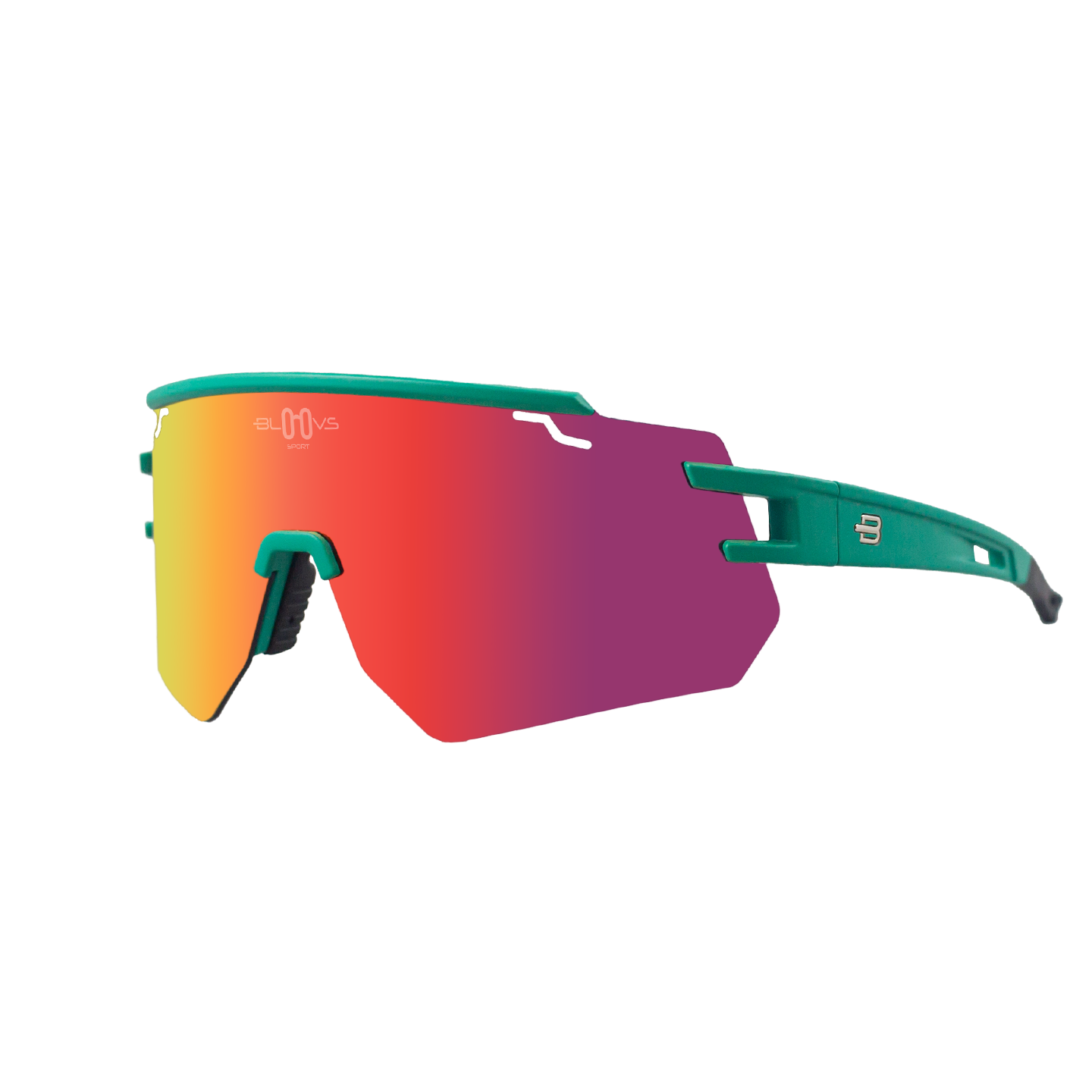 Performance Sport Sunglasses GALIBIER LOW GREEN RED MODEL Bloovs Sport