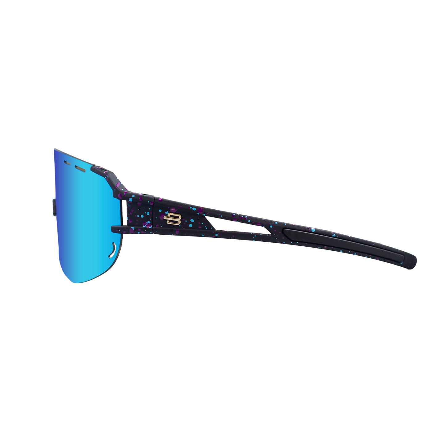Performance Sport Sunglasses Polarized ITEN BLACK DROP Bloovs Eyewear