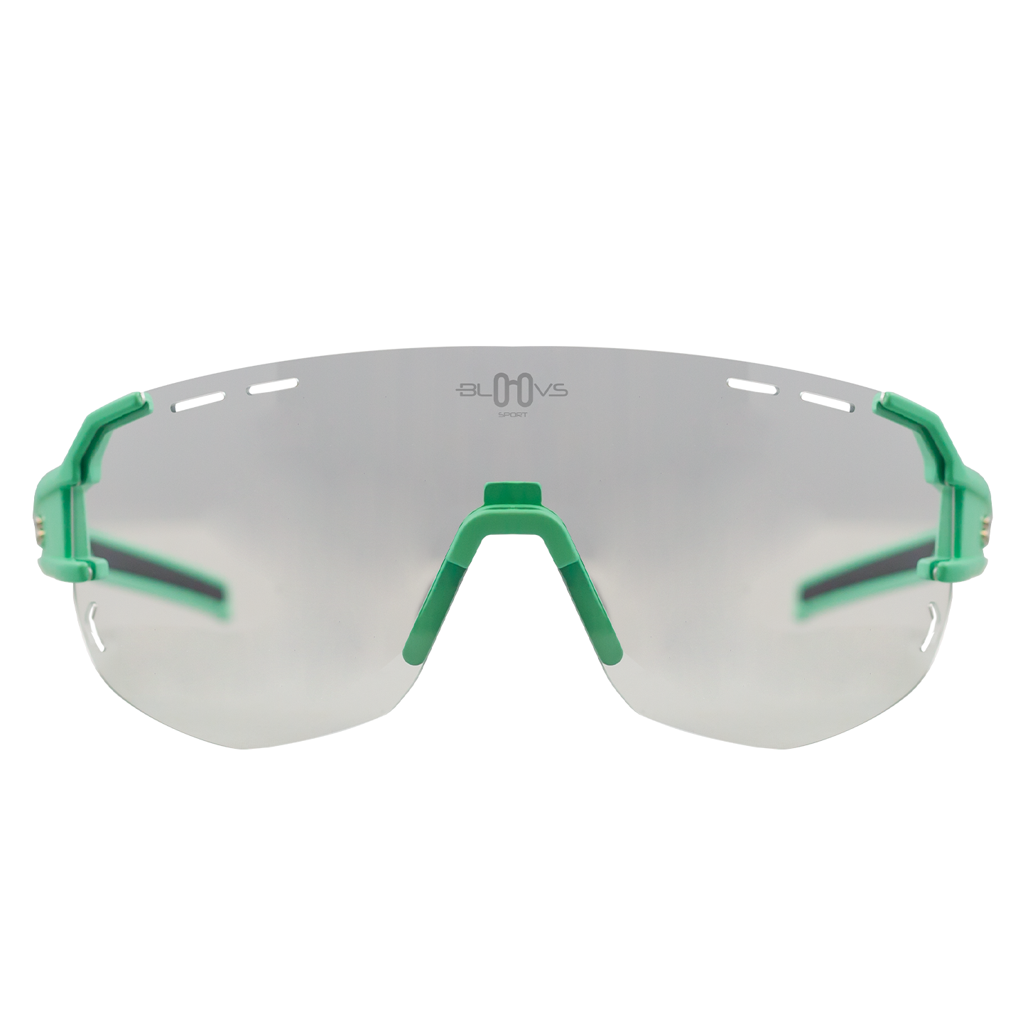 Performance Sport Sunglasses Photochromic ITEN MATTE GREEN Bloovs Eyewear