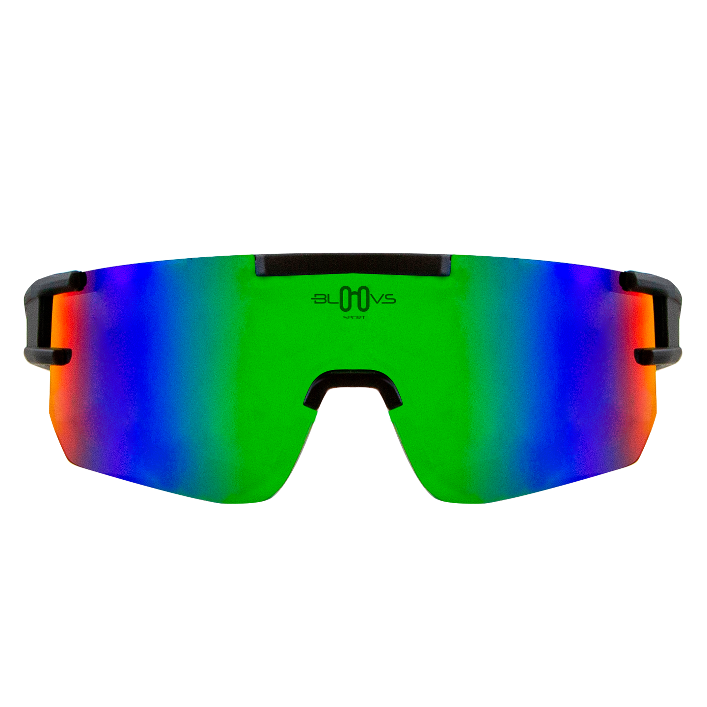Performance Sport Sunglasses Polarized ZONCOLAN MATTE BLACK GREEN Bloovs Eyewear