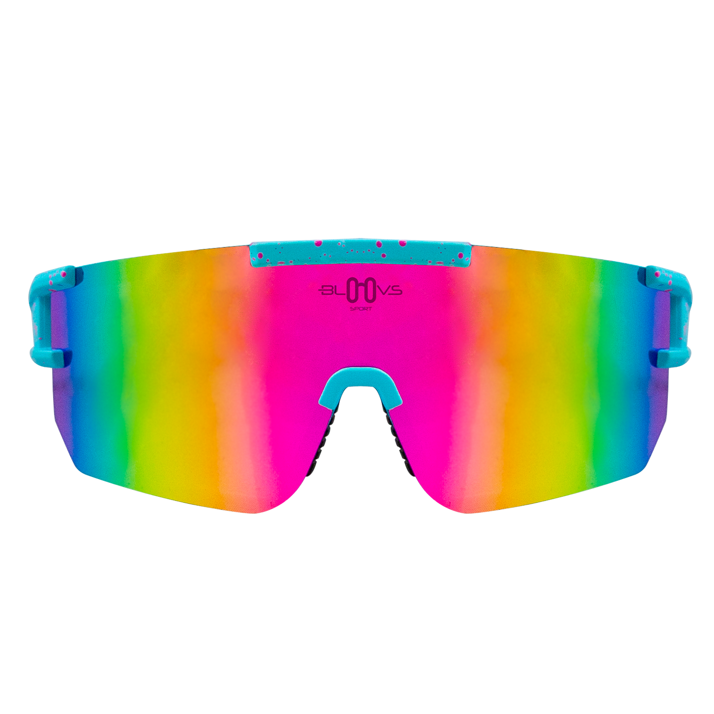 Performance Sport Sunglasses Polarized ZONCOLAN CLEAR BLUE DROP Bloovs Eyewear