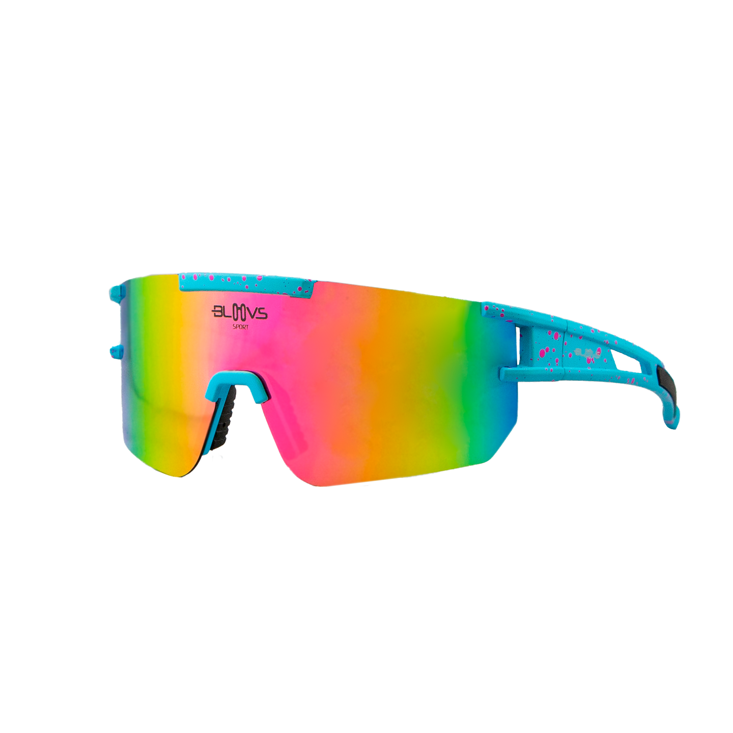 Performance Sport Sunglasses Polarized ZONCOLAN CLEAR BLUE DROP Bloovs Eyewear