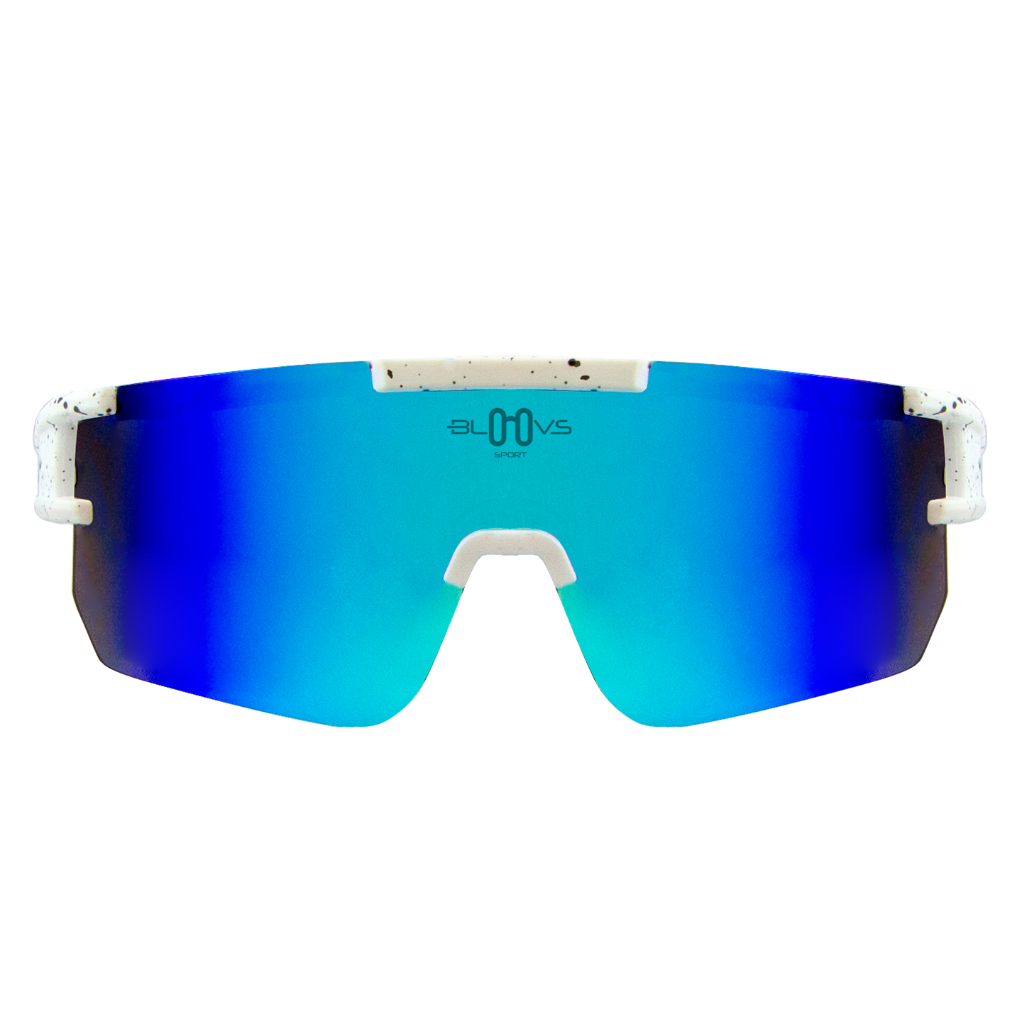 Performance Sport Sunglasses Polarized ZONCOLAN WHITE DROP Bloovs Eyewear