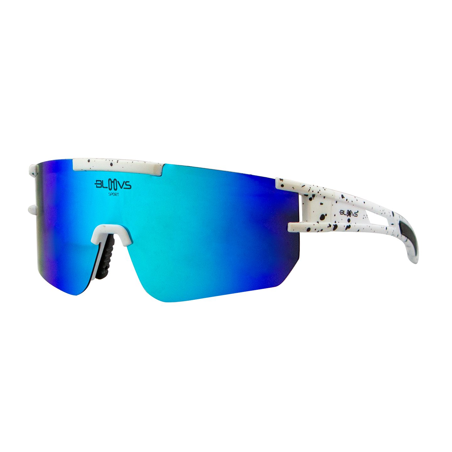 Performance Sport Sunglasses Polarized ZONCOLAN WHITE DROP Bloovs Eyewear