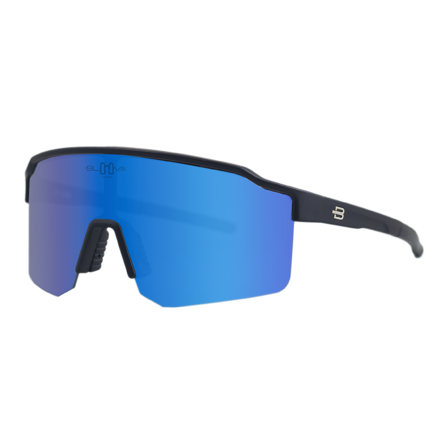 Sport Sunglasses Polarized TAROKO MATTE DARK BLUE Bloovs Eyewear