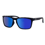 BOSTON MATTE BLACK DARK BLUE POLARIZED