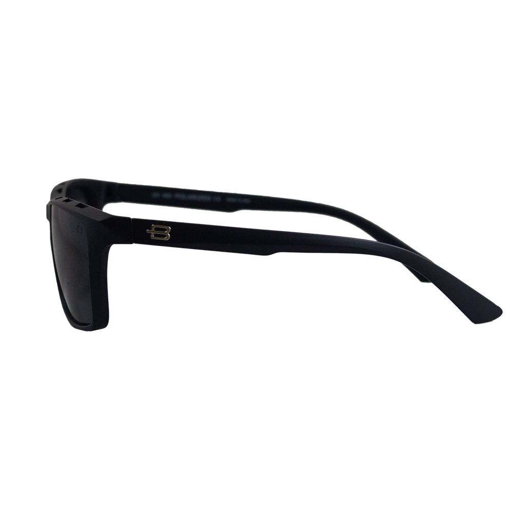 BOSTON MATTE BLACK GRAY POLARIZED
