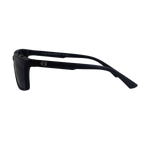 BOSTON MATTE BLACK GRAY POLARIZED