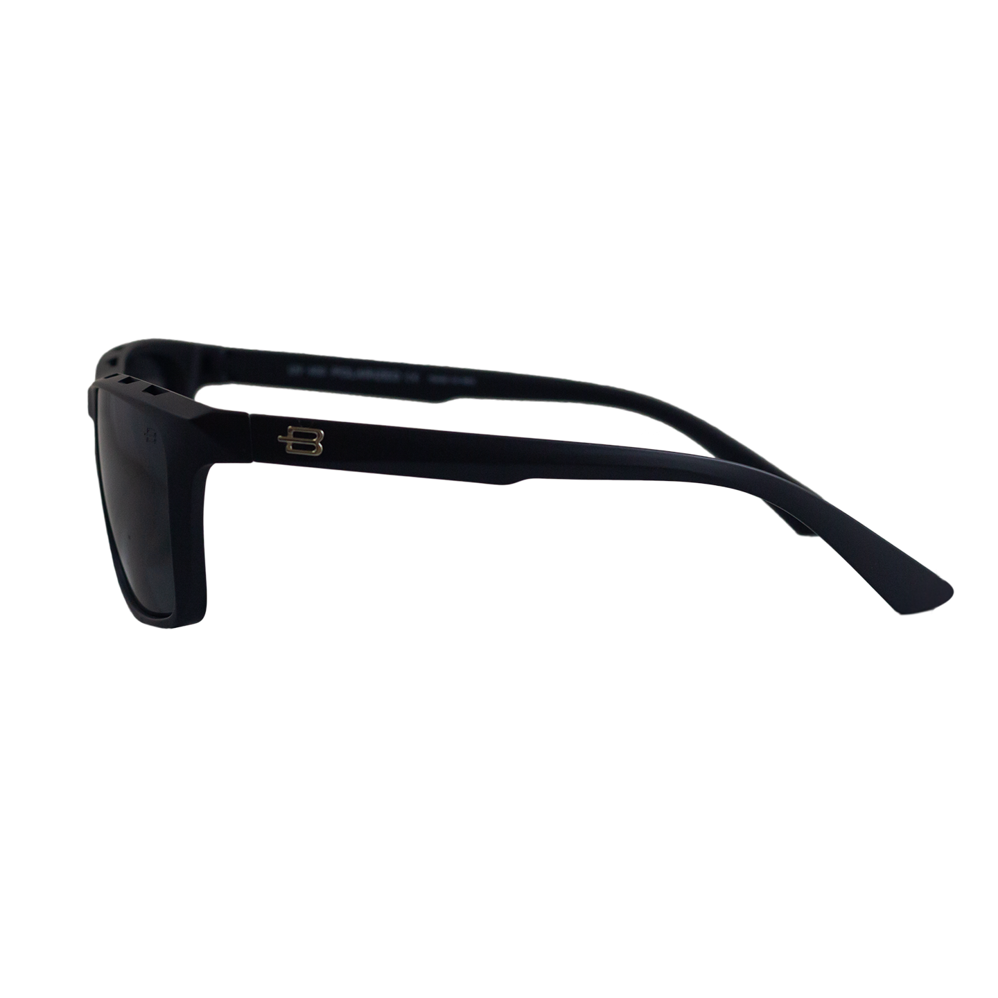 BOSTON MATTE BLACK GRAY POLARIZED