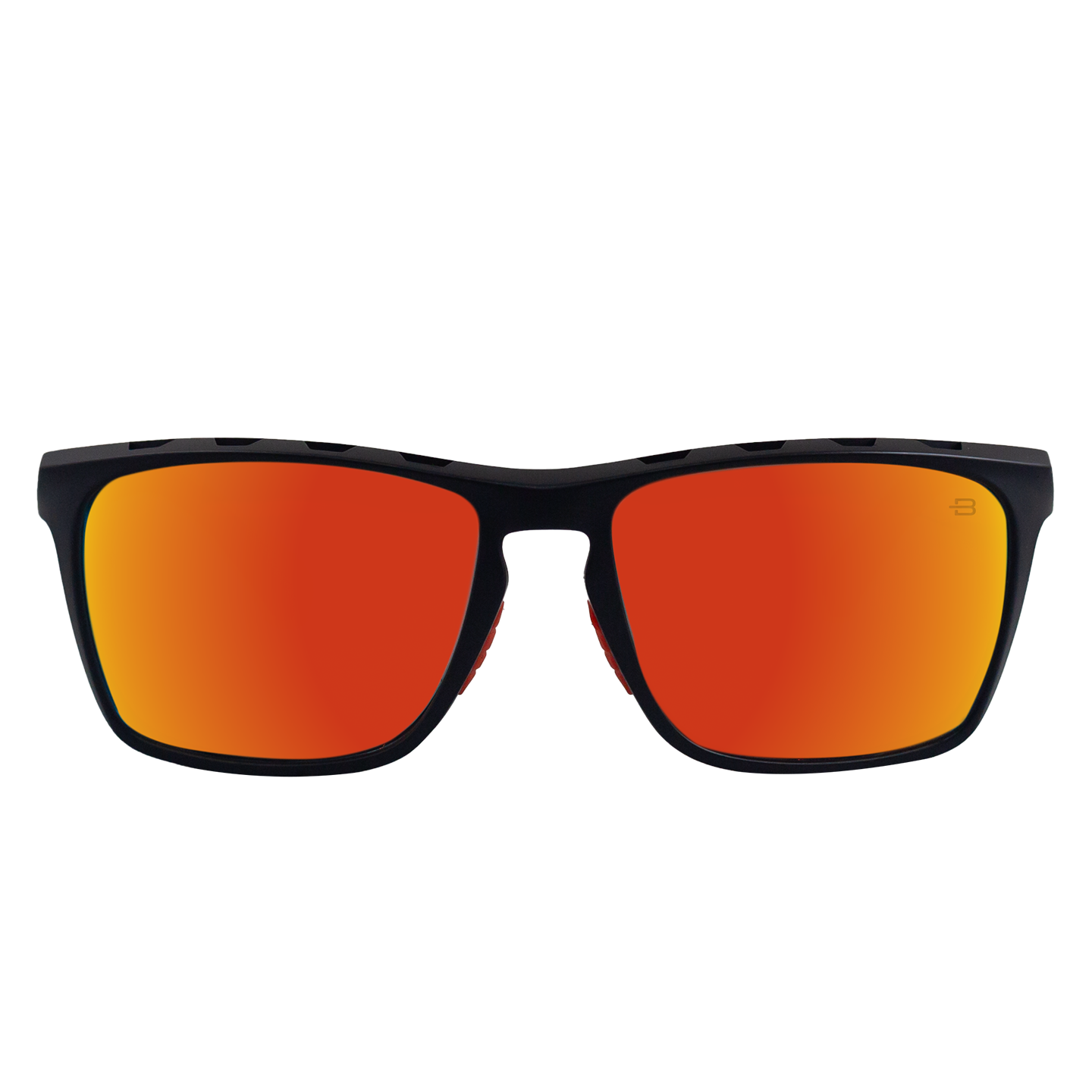 BOSTON MATTE BLACK ORANGE