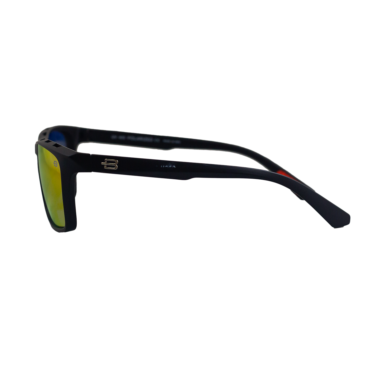 BOSTON MATTE BLACK ORANGE POLARIZED