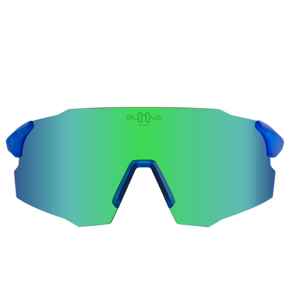BLEU STELVIO VERT FLUO