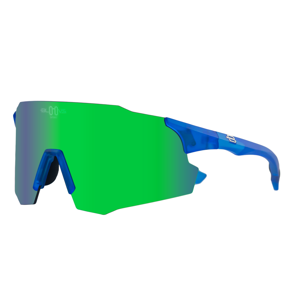 BLEU STELVIO VERT FLUO