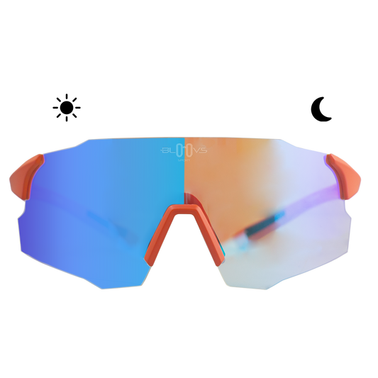STELVIO MATTE ORANGE BLUE PHOTOCHROMIC