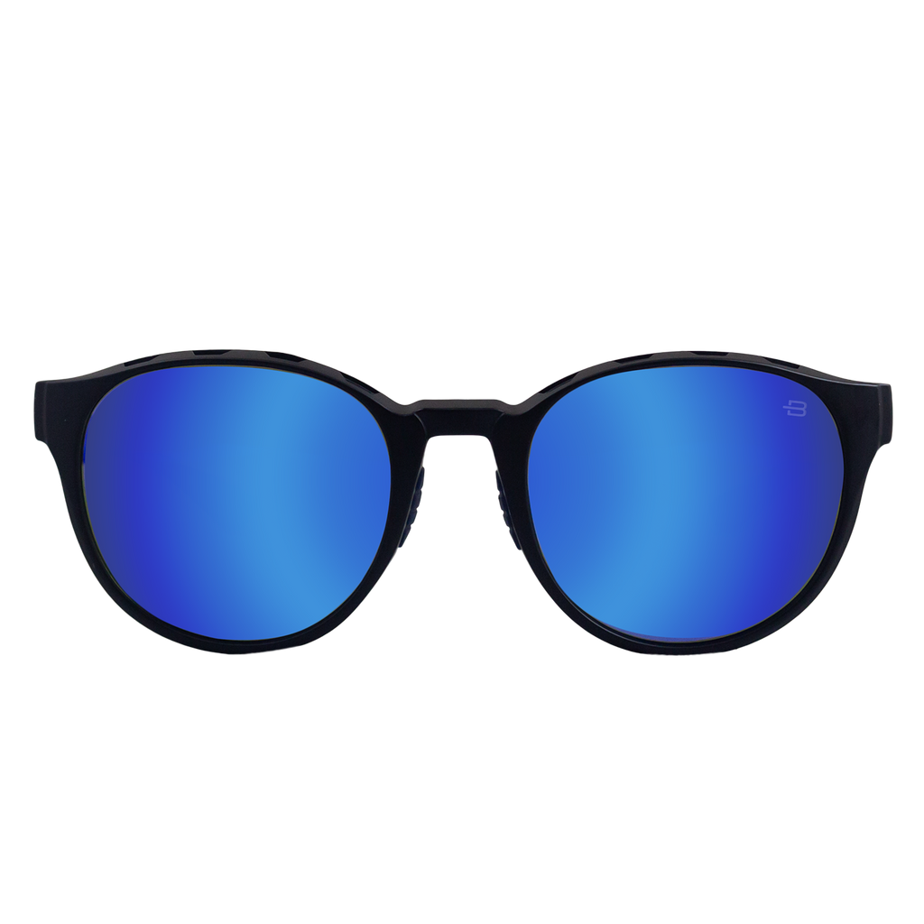 COPACABANA MATTE BLACK DARK BLUE POLARIZED