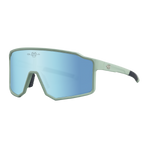 Sport Polarized Sunglasses COPENHAGUE CLEAR GREEN ICE BLUE Bloovs Eyewear
