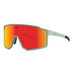 Sport Polarized Sunglasses COPENHAGUE CLEAR GREEN RED Bloovs Eyewear