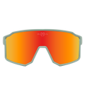 Sport Polarized Sunglasses COPENHAGUE CLEAR GREEN RED Bloovs Eyewear