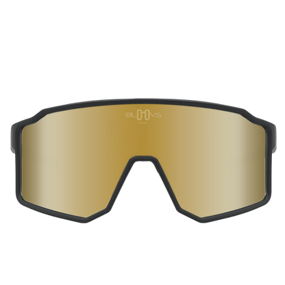 Sport Polarized Sunglasses COPENHAGUE MATTE BLACK BRONZE Bloovs Eyewear