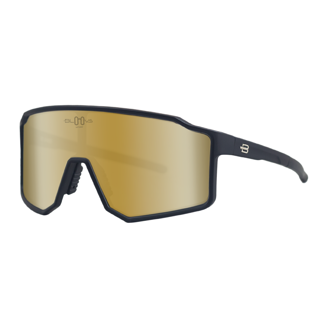 Sport Polarized Sunglasses COPENHAGUE MATTE BLACK BRONZE Bloovs Eyewear