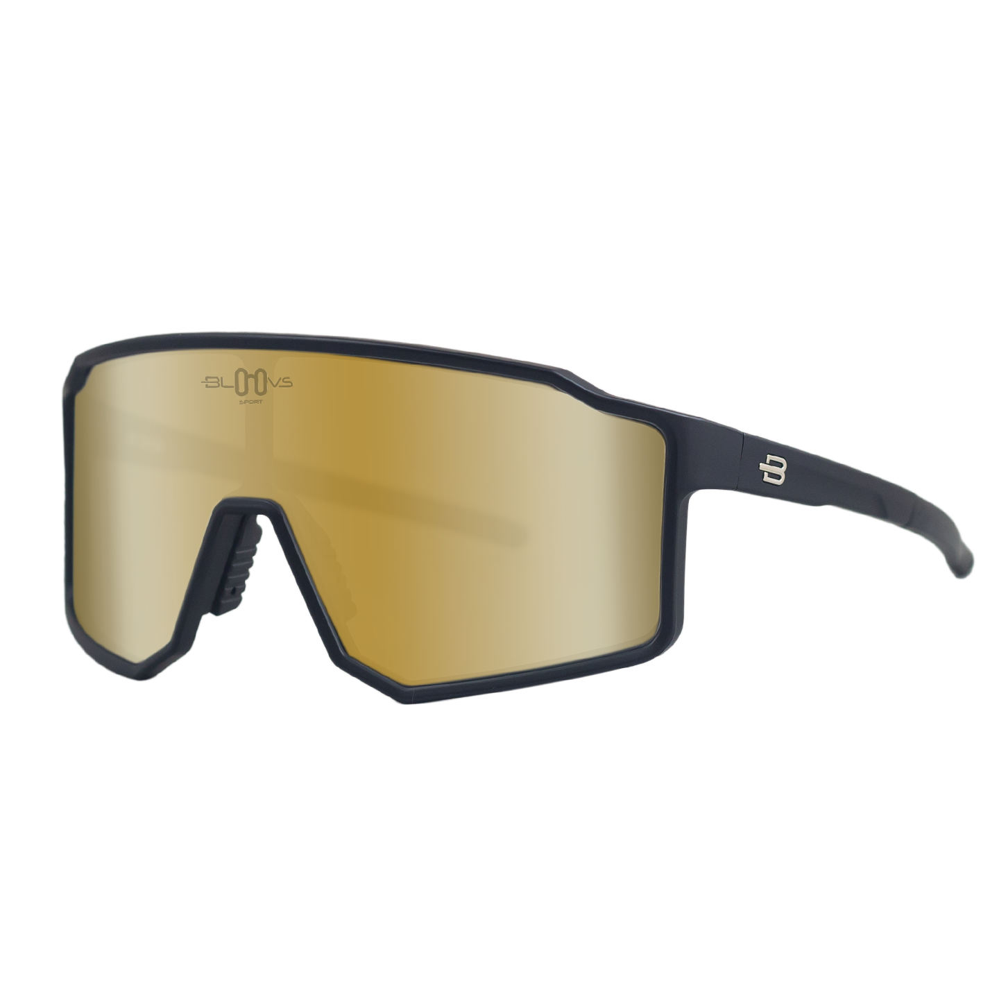 Sport Polarized Sunglasses COPENHAGUE MATTE BLACK BRONZE Bloovs Eyewear
