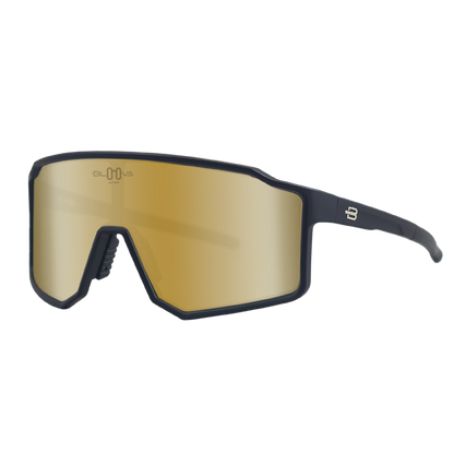 Sport Polarized Sunglasses COPENHAGUE MATTE BLACK BRONZE Bloovs Eyewear