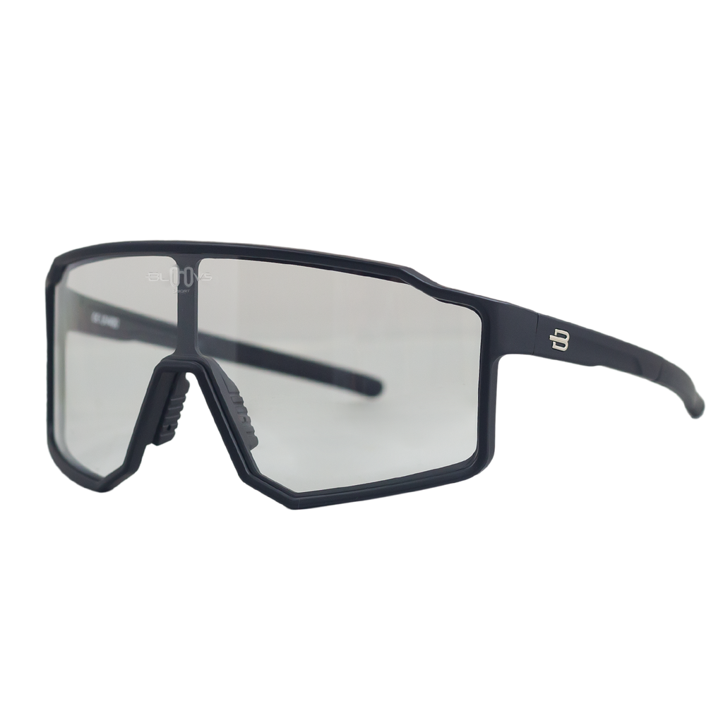 Sport Photochromic Sunglasses COPENHAGUE MATTE BLACK Bloovs Eyewear