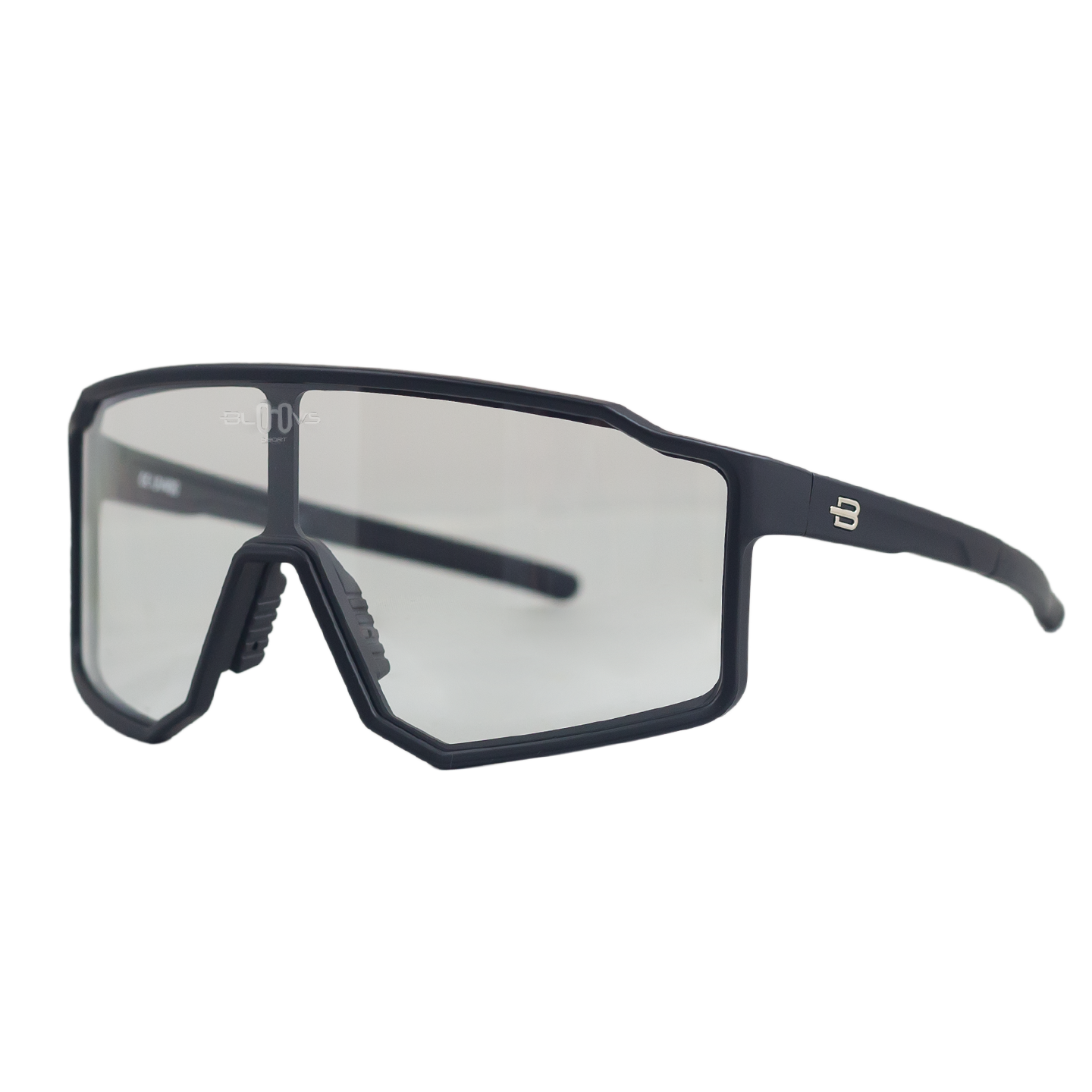 Sport Photochromic Sunglasses COPENHAGUE MATTE BLACK Bloovs Eyewear