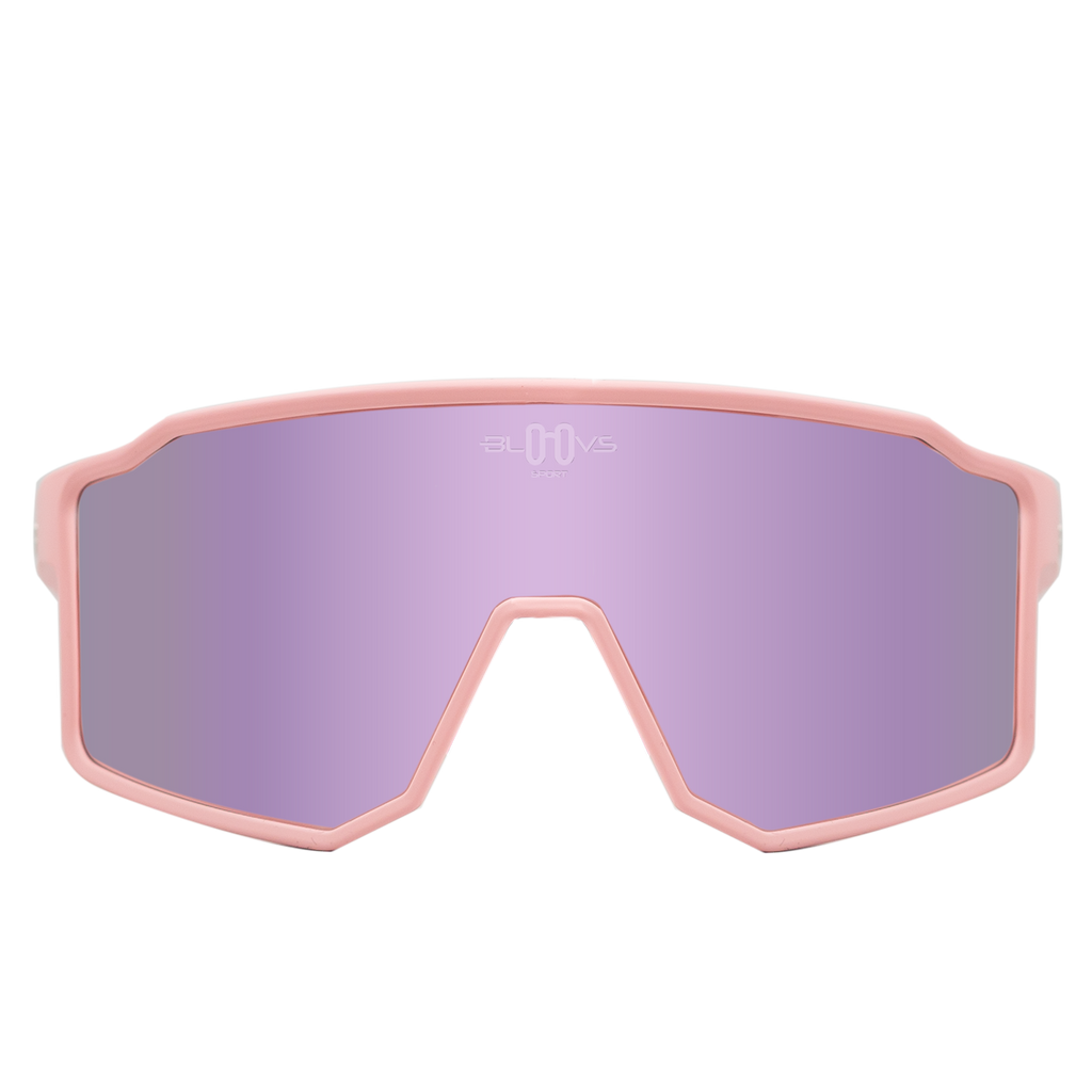 Sport Polarized Sunglasses COPENHAGUE MATTE PINK Bloovs Eyewear