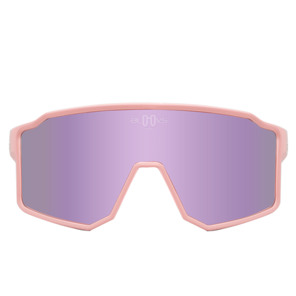 Sport Polarized Sunglasses COPENHAGUE MATTE PINK Bloovs Eyewear