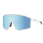 Sport Polarized Sunglasses COPENHAGUE WHITE ice blue Bloovs Eyewear