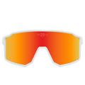 Sport Polarized Sunglasses COPENHAGUE WHITE orange Bloovs Eyewear