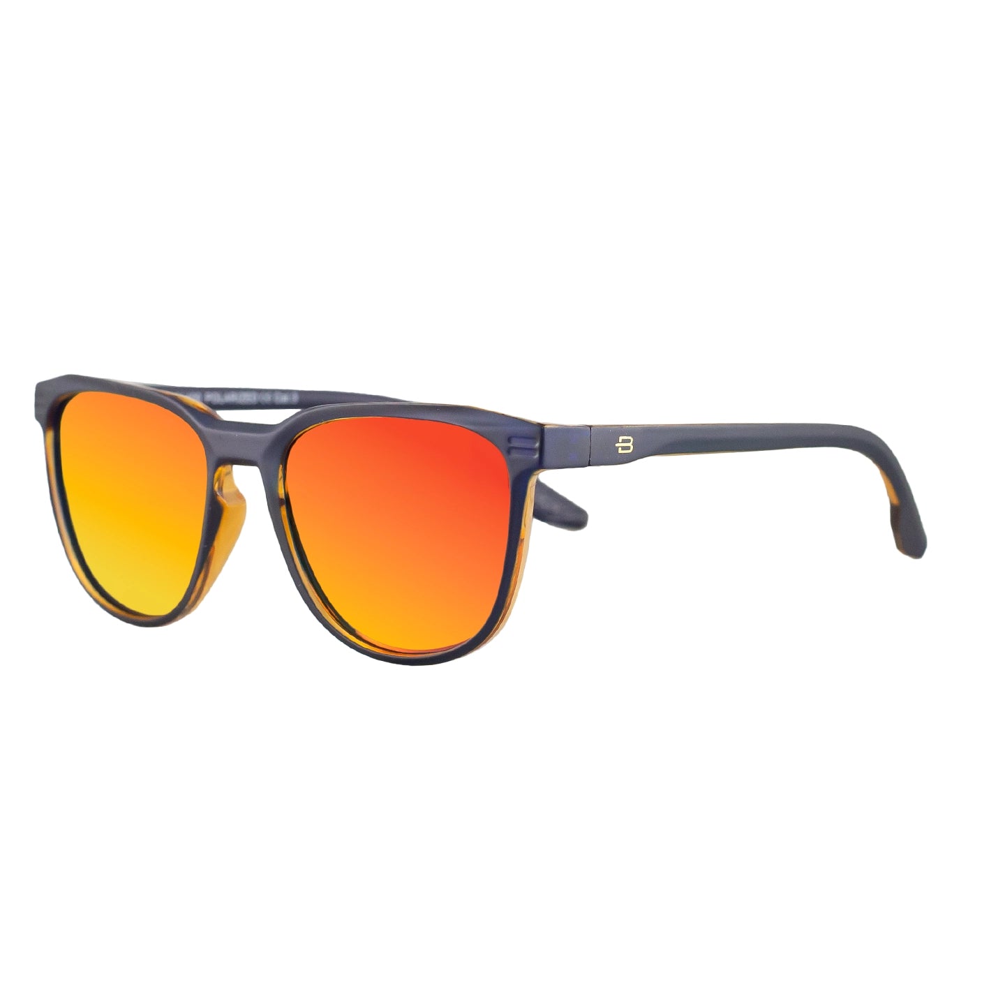 OSLO MATTE BLUE ORANGE MIRROR