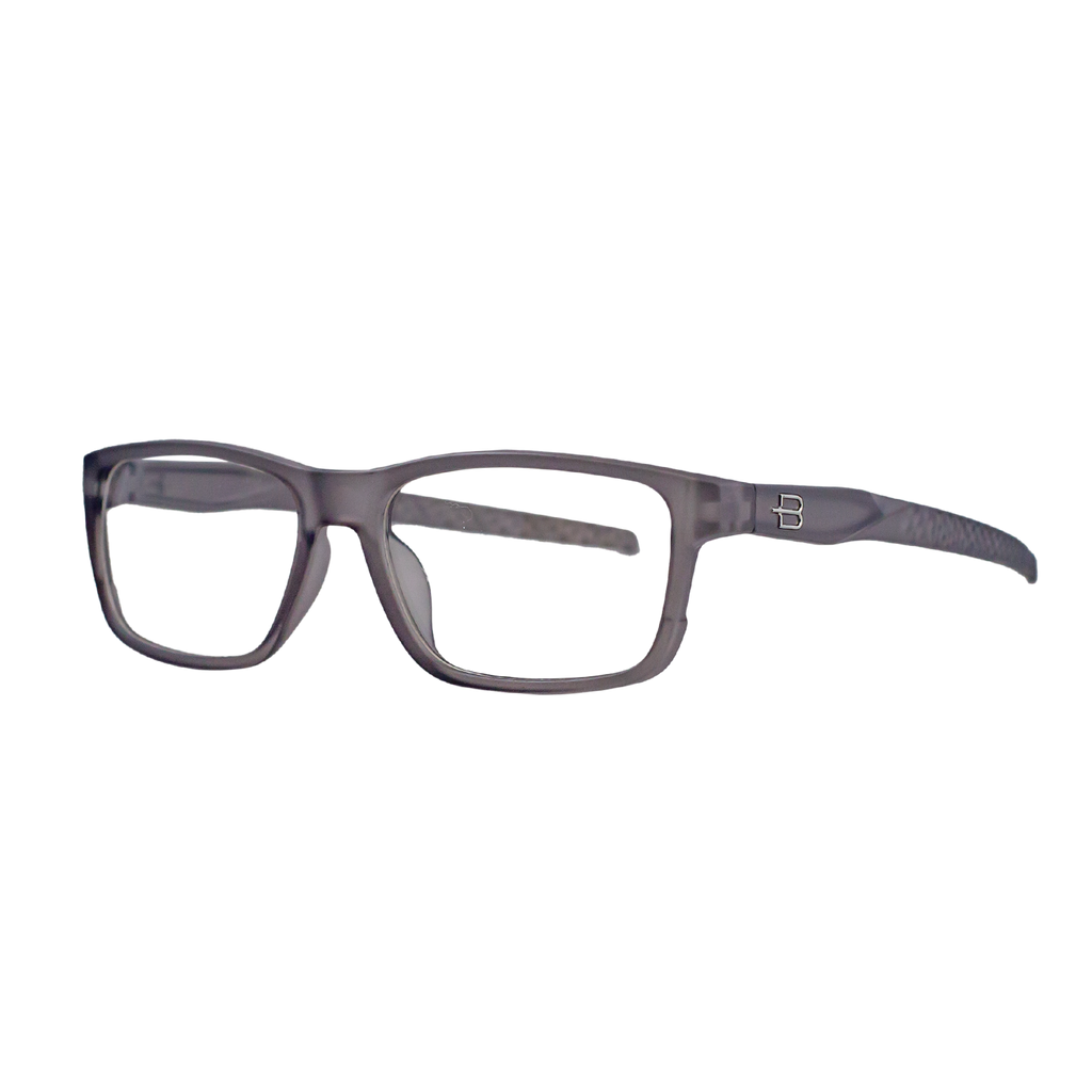 EYEGLASSES VISION CARE SPORT PRESCRIPTION LISBOA CRYSTAL GRAY BLOOVS EYEWEAR