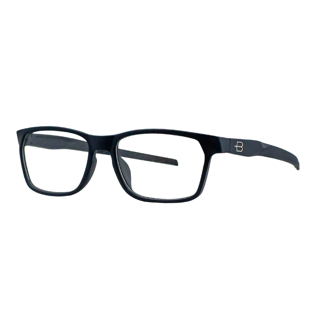 Optical Sport Vision Care Prescription Glasses Munich Matte Black Bloovs Eyewear