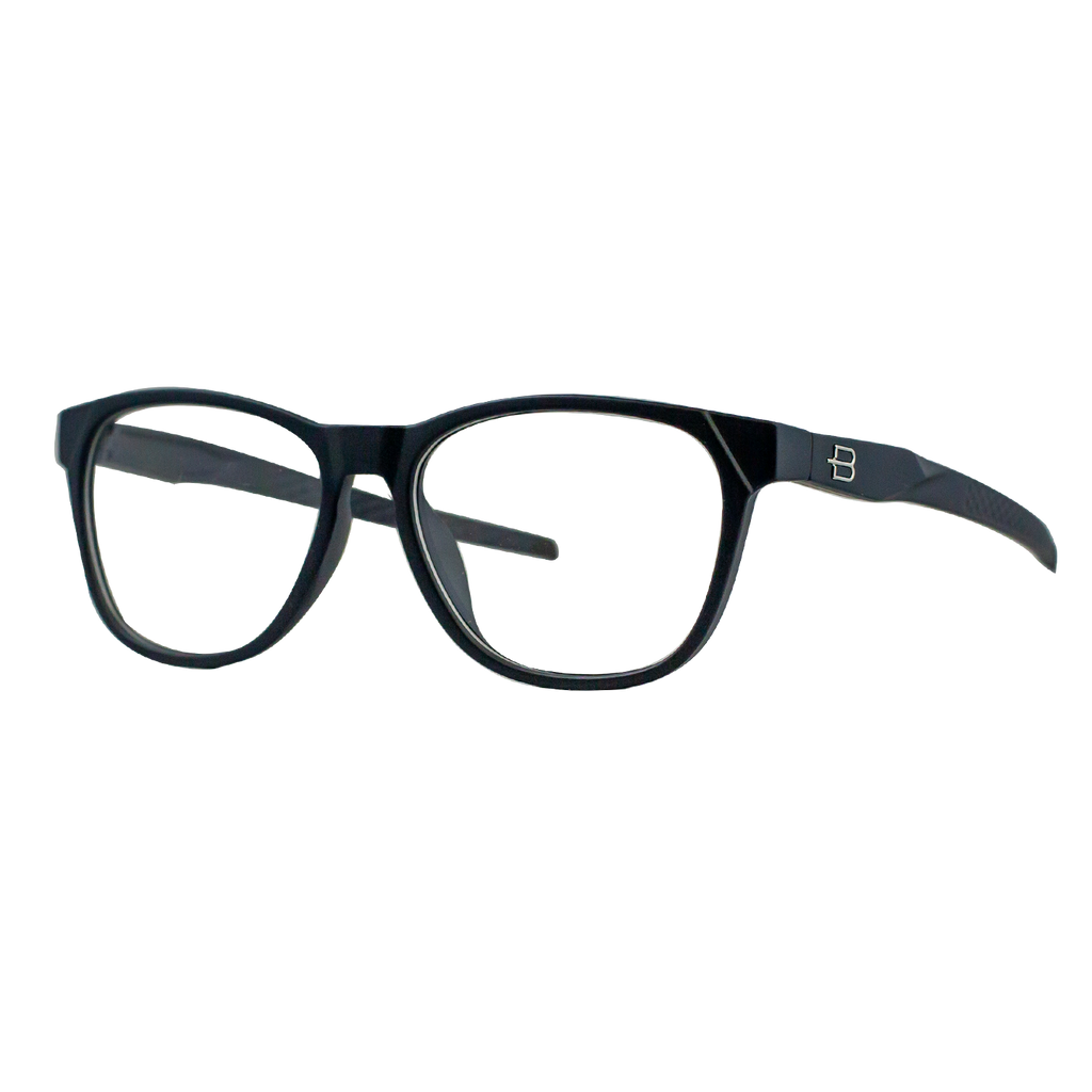 Optical Sport Vision Care Prescription Glasses RIO MATTE BLACK Bloovs Eyewear
