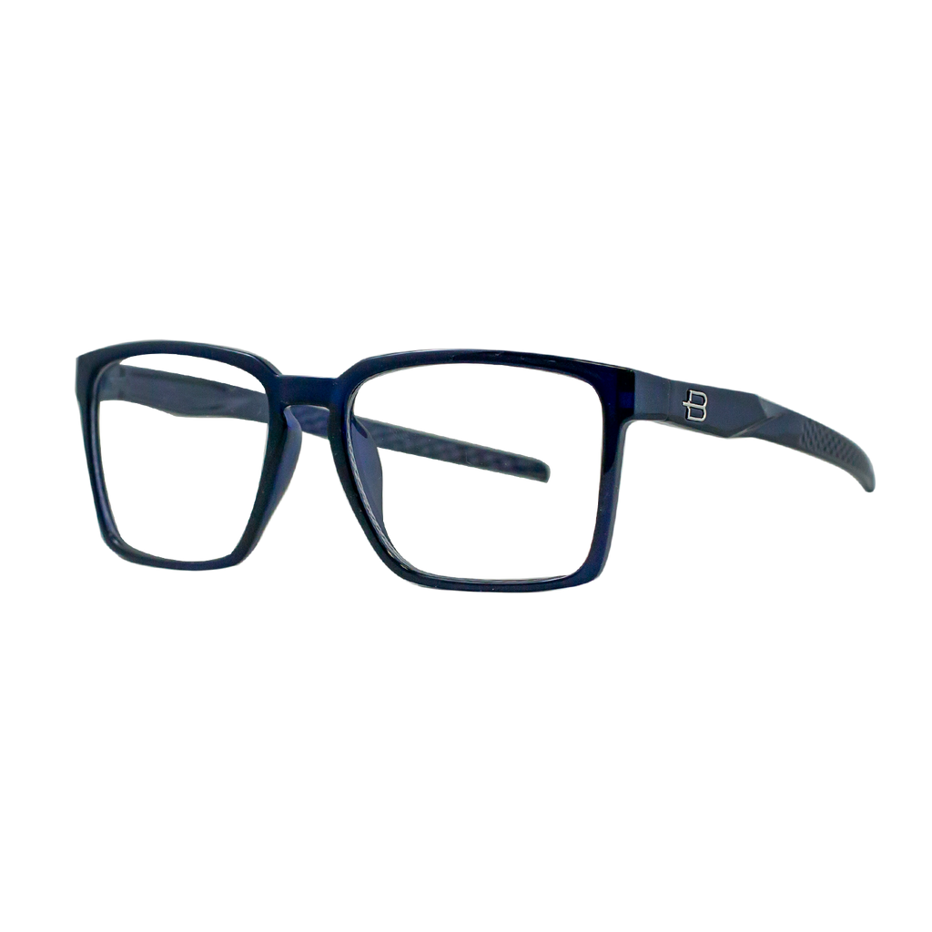 Optical Prescription Care Vission Eyeglasses SAO PAULO CRYSTAL DARK BLUE Bloovs Eyewear