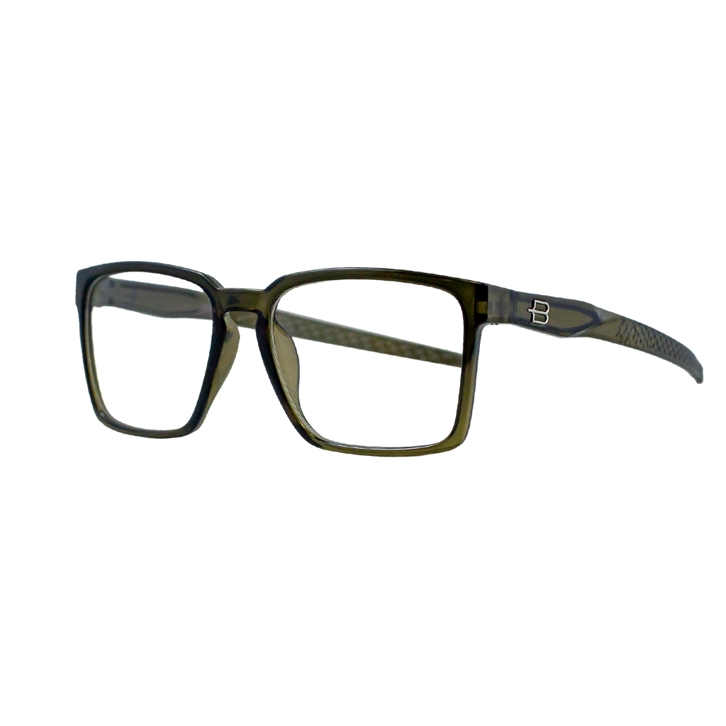 Optical Prescription Care Vission Eyeglasses SAO PAULO CRYSTAL DARK GREEN Bloovs Eyewear