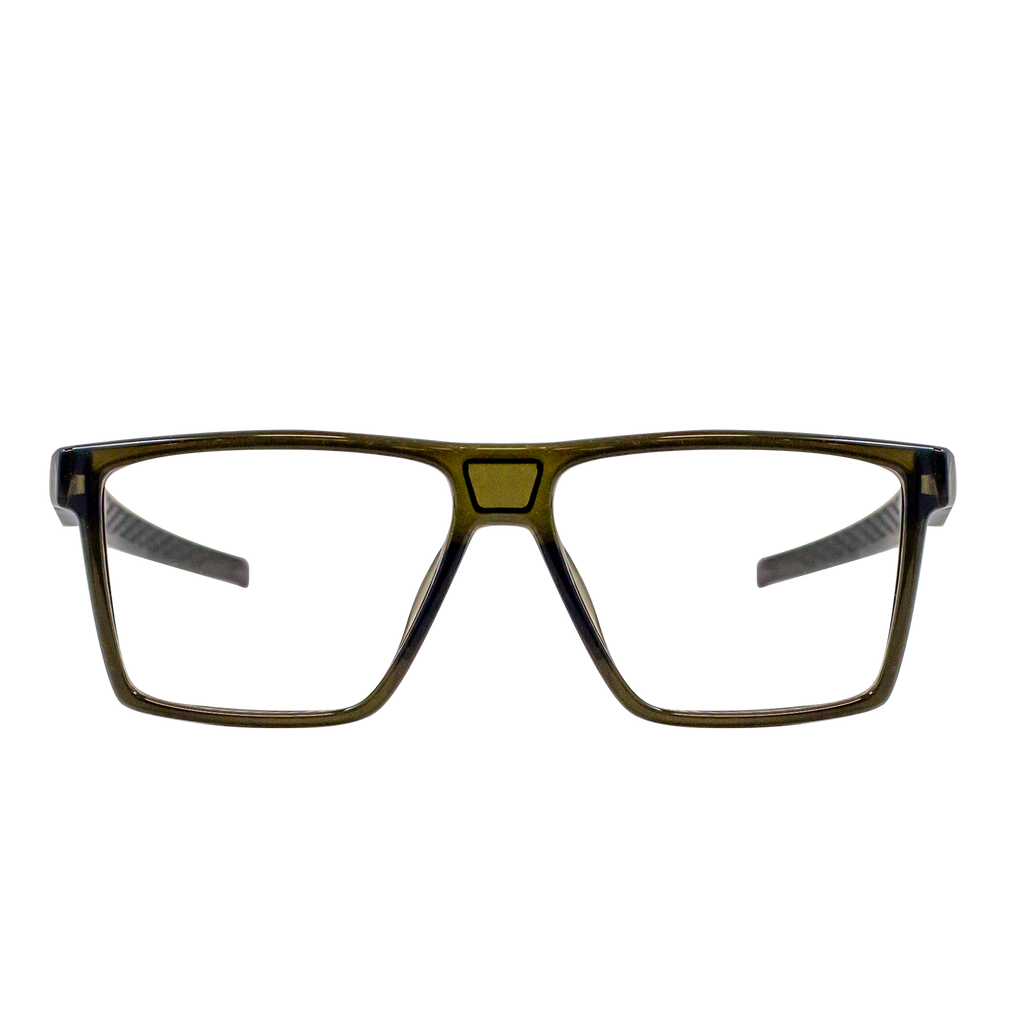 Optical Prescription Care Vision Eyeglasses TENERIFE CRYSTAL DARK GREEN Bloovs Eyewear