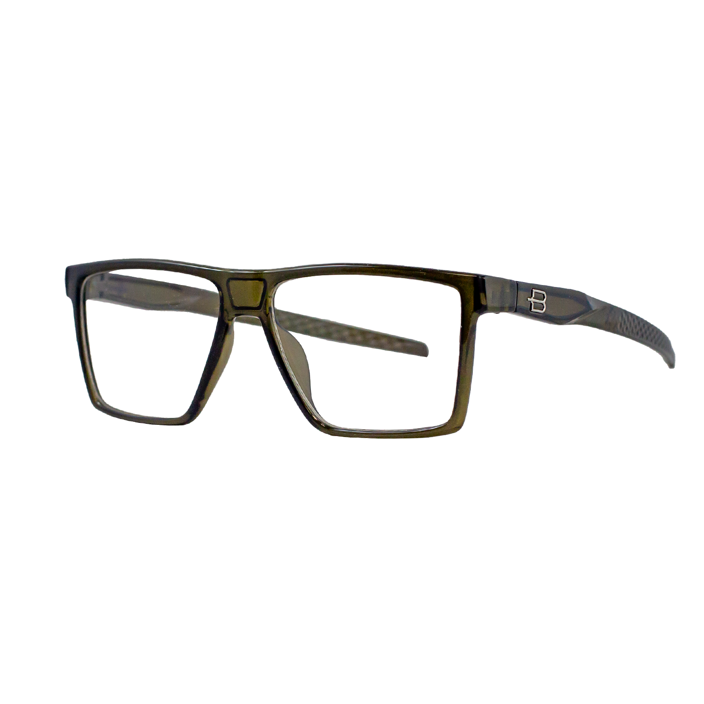 Optical Prescription Care Vision Eyeglasses TENERIFE CRYSTAL DARK GREEN Bloovs Eyewear